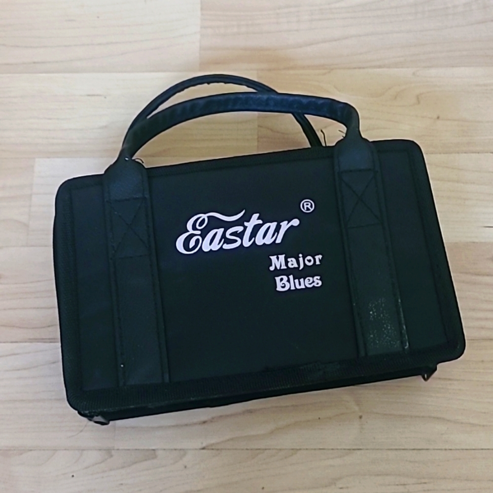 Eastar Major Blues Harmonica Sets 7 Keys Diatonic Harmonicas,  Nickel